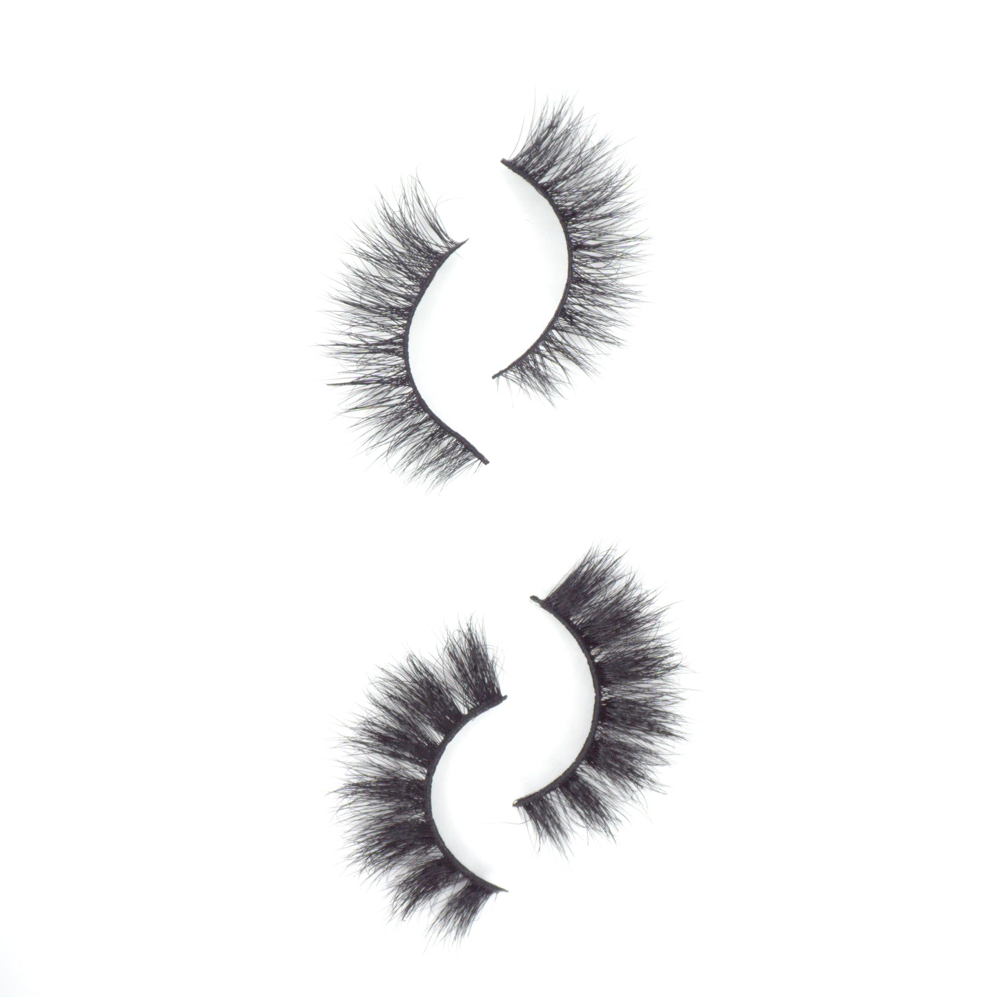 11:11 Beauty Medium Eyes Lash Kit – Day to Night False Eyelashes with Black Adhesive Eyeliner & Tweezers