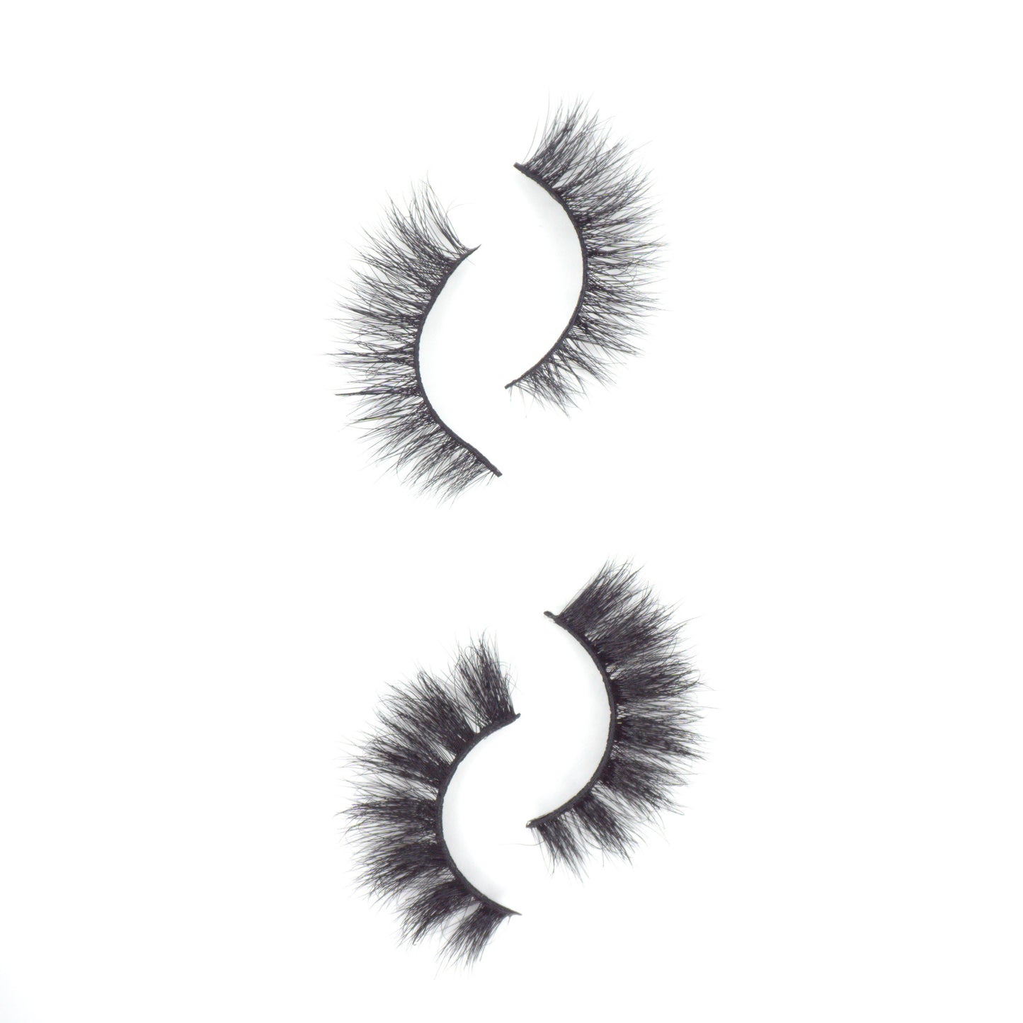 11:11 Beauty Medium Eyes Lash Kit – Day to Night False Eyelashes with Black Adhesive Eyeliner & Tweezers