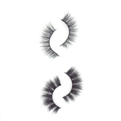 11:11 Beauty Medium Eyes Lash Kit – Day to Night False Eyelashes with Black Adhesive Eyeliner & Tweezers